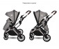 Комбинирана количка с обръщаща се седалка за новородени бебета и деца до 22кг Lorelli Glory 3в1, Opaline Grey 10021762302 thumb 16