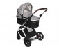 Комбинирана количка с обръщаща се седалка за новородени бебета и деца до 22кг Lorelli Glory 3в1, Opaline Grey 10021762302 thumb 2