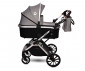 Комбинирана количка с обръщаща се седалка за новородени бебета и деца до 22кг Lorelli Glory 3в1, Opaline Grey 10021762302 thumb 4