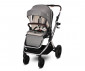 Комбинирана количка с обръщаща се седалка за новородени бебета и деца до 22кг Lorelli Glory 3в1, Opaline Grey 10021762302 thumb 6