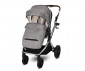 Комбинирана количка с обръщаща се седалка за новородени бебета и деца до 22кг Lorelli Glory 3в1, Opaline Grey 10021762302 thumb 7