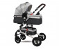 Комбинирана бебешка количка с обръщаща се седалка за деца до 15кг Lorelli Alba Premium Set, Opaline Grey 10021472185D thumb 2