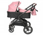 Комбинирана бебешка количка с обръщаща се седалка за деца до 22кг Lorelli Heaven Set, Pink 10021742301 thumb 4