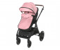 Комбинирана бебешка количка с обръщаща се седалка за деца до 22кг Lorelli Heaven Set, Pink 10021742301 thumb 6