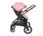 Комбинирана бебешка количка с обръщаща се седалка за деца до 22кг Lorelli Heaven Set, Pink 10021742301 thumb 8