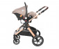 Комбинирана бебешка количка с обръщаща се седалка за деца до 22кг Lorelli Heaven Set, Pearl Beige 10021742303 thumb 10