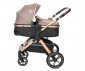 Комбинирана бебешка количка с обръщаща се седалка за деца до 22кг Lorelli Heaven Set, Pearl Beige 10021742303 thumb 3