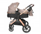 Комбинирана бебешка количка с обръщаща се седалка за деца до 22кг Lorelli Heaven Set, Pearl Beige 10021742303 thumb 4
