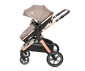 Комбинирана бебешка количка с обръщаща се седалка за деца до 22кг Lorelli Heaven Set, Pearl Beige 10021742303 thumb 7