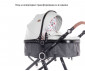 Детска комбинирана количка с трансформираща се седалка и столче за кола Lorelli Alexa Set, Luxe Black 10021292186D thumb 13