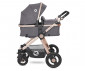 Детска комбинирана количка с трансформираща се седалка и столче за кола Lorelli Alexa Set, Luxe Black 10021292186D thumb 3