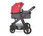 Детска комбинирана количка с трансформираща се седалка и столче за кола Lorelli Alexa Set, Cherry Red 10021292193D thumb 3