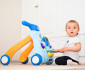 Бебешка музикална играчка-проходилка на колела за прохождане Lorelli Space, синя 10050620001 thumb 4