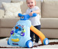Бебешка музикална играчка-проходилка на колела за прохождане Lorelli Space, синя 10050620001 thumb 5