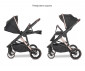 Комбинирана количка с обръщаща се седалка за новородени бебета и деца до 22кг Lorelli Aria, Grey 10021772325 thumb 19