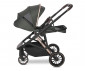 Комбинирана количка с обръщаща се седалка за новородени бебета и деца до 22кг Lorelli Aria, Green 10021772334 thumb 10