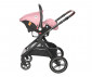 Комбинирана бебешка количка с обръщаща се седалка за деца до 22 кг Lorelli Viola Set, Pink 10021882301 thumb 10