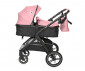 Комбинирана бебешка количка с обръщаща се седалка за деца до 22 кг Lorelli Viola Set, Pink 10021882301 thumb 4
