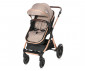 Комбинирана бебешка количка с обръщаща се седалка за деца до 22 кг Lorelli Viola Set, Pearl Beige 10021882303 thumb 5