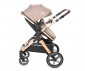 Комбинирана бебешка количка с обръщаща се седалка за деца до 22 кг Lorelli Viola Set, Pearl Beige 10021882303 thumb 7
