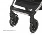 Комбинирана бебешка количка с обръщаща се седалка за деца до 22 кг Lorelli Viola Set, Diamand Black 10021882304 thumb 11