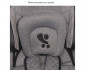 Столче за кола за новородено бебе с тегло до 36кг. с въртяща се функция Lorelli Aviator Isofix 360°, Black Dark Grey 10071302335 thumb 8