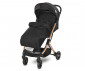 Сгъваема лятна бебешка количка за новородени с тегло до 15кг Lorelli Fiorano с покривало, Black 10021492305 thumb 3