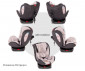 Столче за кола за новородено бебе с тегло до 36кг. с въртяща се функция Lorelli Nebula Isofix 360°, Rot Artic Leather 10071382351 thumb 10