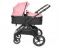 Комбинирана количка с обръщаща се седалка за новородени бебета и деца до 22кг Lorelli Viola, Pink 10021812301 thumb 3