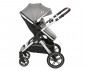 Комбинирана количка с обръщаща се седалка за новородени бебета и деца до 22кг Lorelli Viola, Opaline Grey 10021812302 thumb 7