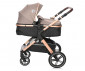 Комбинирана количка с обръщаща се седалка за новородени бебета и деца до 22кг Lorelli Viola, Pearl Beige 10021812303 thumb 3