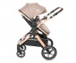 Комбинирана количка с обръщаща се седалка за новородени бебета и деца до 22кг Lorelli Viola, Pearl Beige 10021812303 thumb 7