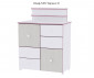 Шкаф за бебешки и детски дрешки Lorelli New, цвят бял/String 10170110037A thumb 5