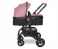 Комбинирана количка с обръщаща се седалка за новородени бебета и деца до 15кг Lorelli Alba Premium, Pink 10021422301 thumb 3