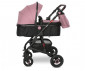Комбинирана количка с обръщаща се седалка за новородени бебета и деца до 15кг Lorelli Alba Premium, Pink 10021422301 thumb 4