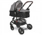 Комбинирана количка с обръщаща се седалка за новородени бебета и деца до 15кг Lorelli Alba Premium, Opaline Grey 10021422302 thumb 2