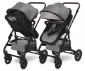 Комбинирана количка с обръщаща се седалка за новородени бебета и деца до 15кг Lorelli Alba Premium, Opaline Grey 10021422302 thumb 8
