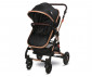 Комбинирана количка с обръщаща се седалка за новородени бебета и деца до 15кг Lorelli Alba Premium, Black 10021422305 thumb 6