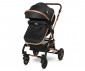 Комбинирана количка с обръщаща се седалка за новородени бебета и деца до 15кг Lorelli Alba Premium, Black 10021422305 thumb 7