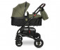 Комбинирана количка с обръщаща се седалка за новородени бебета и деца до 15кг Lorelli Alba Premium, Loden Green 10021422383 thumb 4