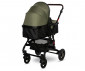 Комбинирана количка с обръщаща се седалка за новородени бебета и деца до 15кг Lorelli Alba Premium, Loden Green 10021422383 thumb 5