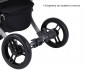 Сгъваема бебешка количка за новородени с тегло до 15 кг. с обръщаща се седалка Lorelli Rimini Premium, Black 10021622305 thumb 16