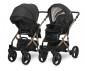 Сгъваема бебешка количка за новородени с тегло до 15 кг. с обръщаща се седалка Lorelli Rimini Premium, Black 10021622305 thumb 7