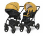 Сгъваема бебешка количка за новородени с тегло до 15 кг. с обръщаща се седалка Lorelli Rimini Premium, Lemon curry 10021622338 thumb 7