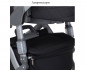 Сгъваема бебешка количка за новородени с тегло до 15 кг. с обръщаща се седалка Lorelli Rimini Premium, Grey 10021622342 thumb 10