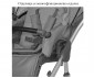 Сгъваема бебешка количка за новородени с тегло до 15 кг. с обръщаща се седалка Lorelli Rimini Premium, Grey 10021622342 thumb 15