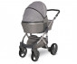 Сгъваема бебешка количка за новородени с тегло до 15 кг. с обръщаща се седалка Lorelli Rimini Premium, Grey 10021622342 thumb 5