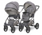 Сгъваема бебешка количка за новородени с тегло до 15 кг. с обръщаща се седалка Lorelli Rimini Premium, Grey 10021622342 thumb 7
