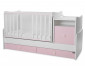 Трансформиращо се детско легло Lorelli Trend Plus New, цвят бяло/orchid pink, 70/160 см 10150400038A thumb 4