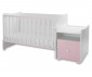 Трансформиращо се детско легло Lorelli Trend Plus New, цвят бяло/orchid pink, 70/160 см 10150400038A thumb 5